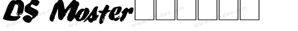 DS Moster字体转换